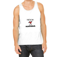 Half Of My Heart Is In Havana Chiffon Top Tank Top | Artistshot