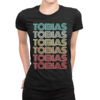 First Name Tobias German Boy Retro Personalized Birthday Ladies Fitted T-shirt | Artistshot