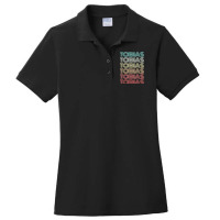 First Name Tobias German Boy Retro Personalized Birthday Ladies Polo Shirt | Artistshot