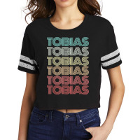 First Name Tobias German Boy Retro Personalized Birthday Scorecard Crop Tee | Artistshot