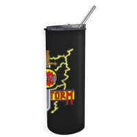 Bonestorm Clear Skinny Tumbler | Artistshot