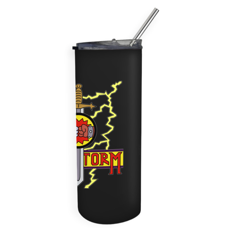 Bonestorm Clear Skinny Tumbler | Artistshot