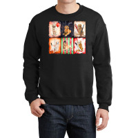 Ads Golden Retriever Horror Halloween Horror Movie Character Crewneck Sweatshirt | Artistshot