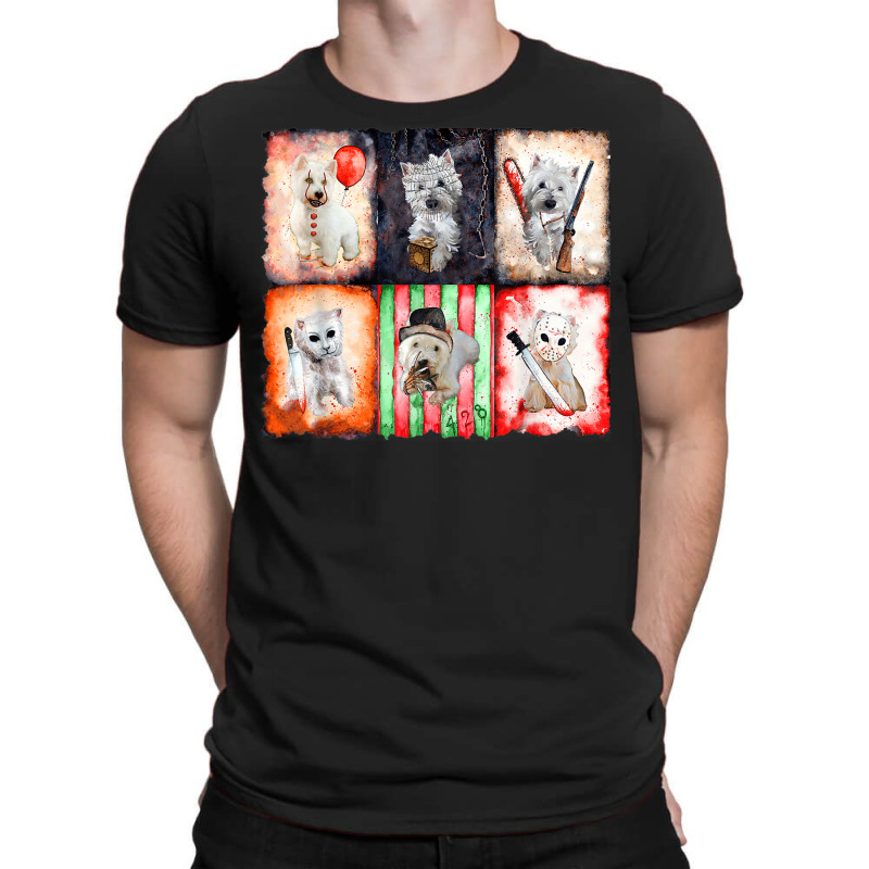 Ads Westie Horror Halloween T-shirt | Artistshot