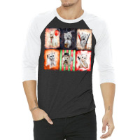 Ads Westie Horror Halloween 3/4 Sleeve Shirt | Artistshot