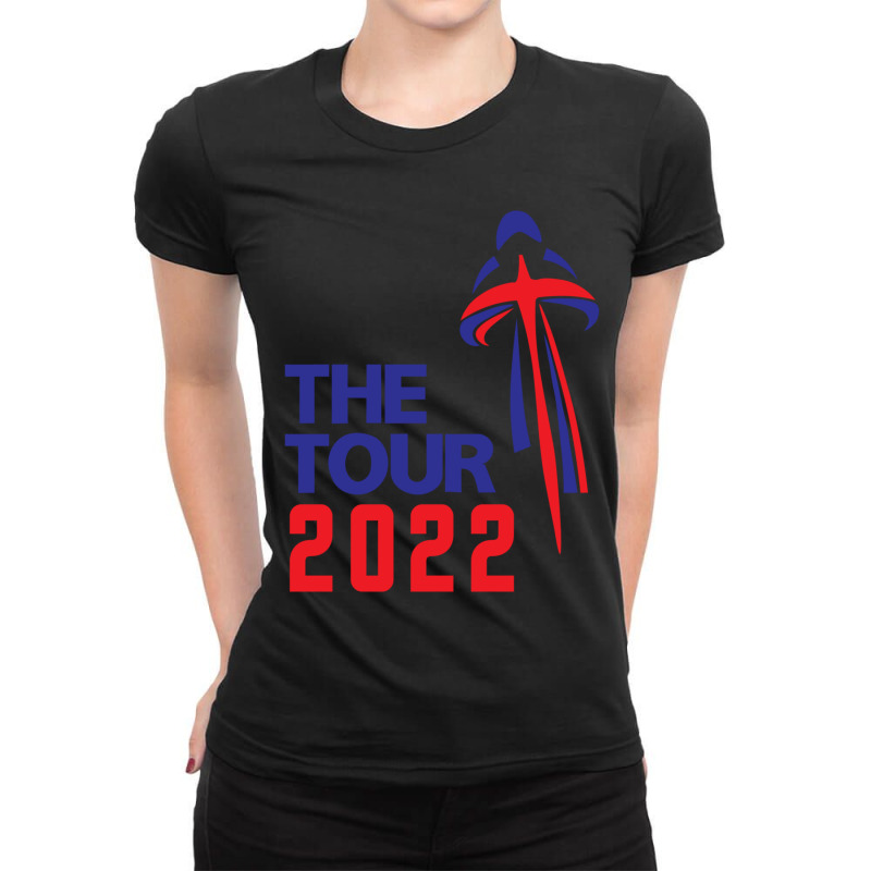 Tour Of Britain- Cycling 2022 Ladies Fitted T-Shirt by cm-arts | Artistshot