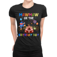 Mawmaw Of The Birthday Boy Ringmaster Circus Birthday Party Ladies Fitted T-shirt | Artistshot