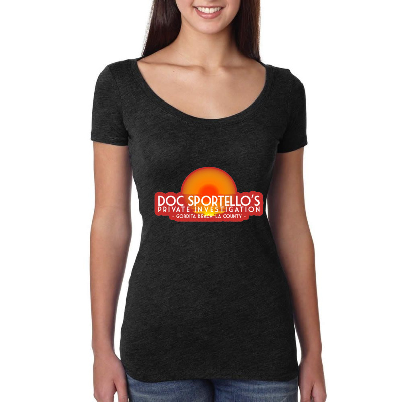 Doc Sportello Private Investigations Women's Triblend Scoop T-shirt by koamrunsida | Artistshot