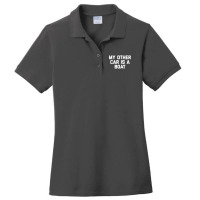 Funny Boat Shirt My Other Car Is A Boat   Funny Boat Owner Ladies Polo Shirt | Artistshot