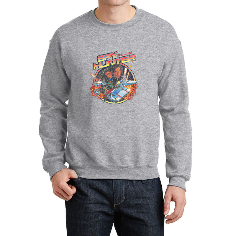 Spy Hunter 1983, Arcade Game Crewneck Sweatshirt by tanahlampang | Artistshot