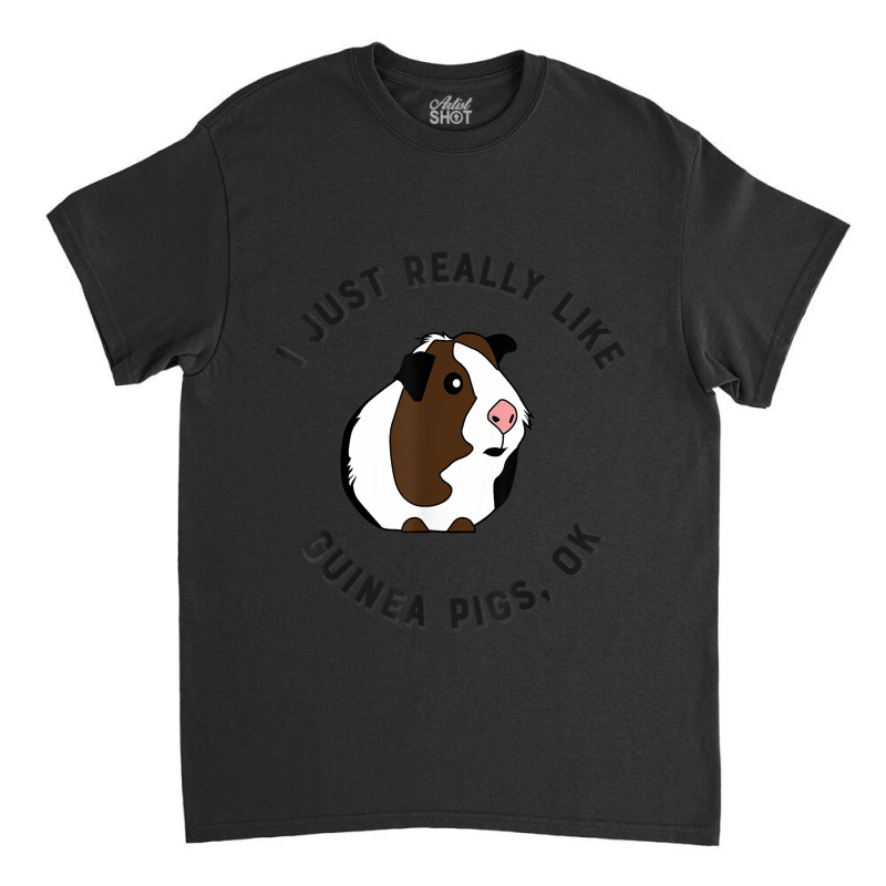 Cute And Funny I Just Really Like Guinea Pigs Ok Tshirt 54 Classic T-shirt | Artistshot