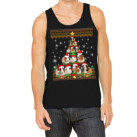 Funny Guinea Pig Christmas Ugly Sweater Christmas Tree Tank Top | Artistshot