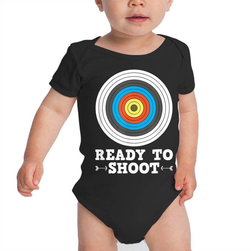 Ready To Shoot Bow And Arrow Archery Target Baby Bodysuit | Artistshot