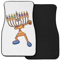 Hanukkah Dabbing Menorah Dab Dance Chanukah Jewish Front Car Mat | Artistshot