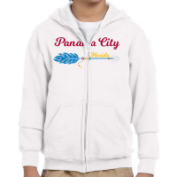 Panama City Florida Long Sleeve T Shirt Youth Zipper Hoodie | Artistshot