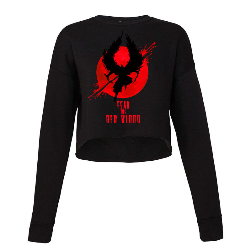 Fear The Old Blood Cropped Sweater by CAROLEEGRAY | Artistshot