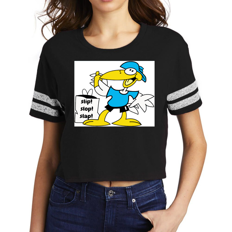 Slip Slop Slap Classic Aussie Ads Classic Scorecard Crop Tee | Artistshot