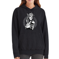 Viking Scandinavia Fighter Ornament Woman Warrior Vintage Hoodie | Artistshot