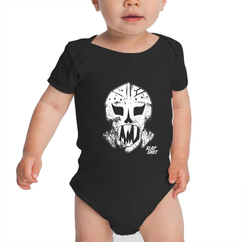 Slap Shot, Goalie Mask Baby Bodysuit | Artistshot