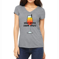 Save Water Drink Spritz   I Love Aperol   Favorite Drink T Shirt Women's V-neck T-shirt | Artistshot