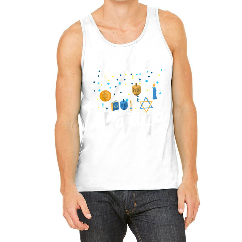 Hanukkah Pajama Dreidel Toy Boys Girls Jewish Christmas Tank Top | Artistshot