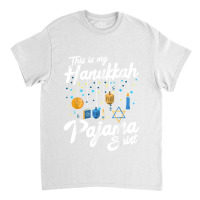 Hanukkah Pajama Dreidel Toy Boys Girls Jewish Christmas Classic T-shirt | Artistshot