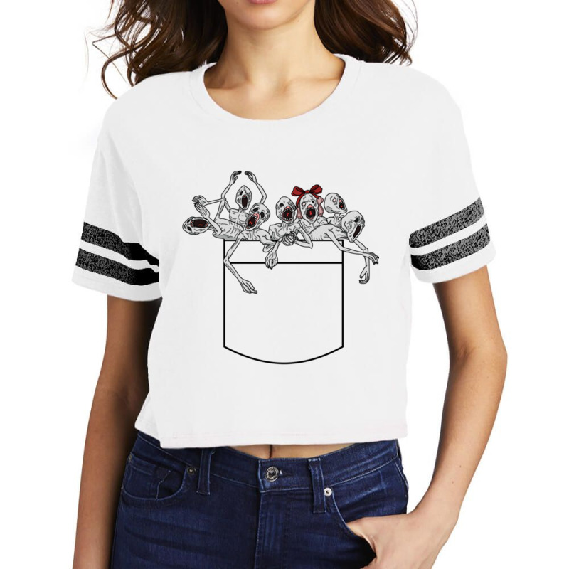 Pocket Messengers From Bloodborne Scorecard Crop Tee by CAROLEEGRAY | Artistshot