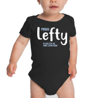 Proud Lefty Give Me Some Elbow Room Left Handed Gift T Shirt Baby Bodysuit | Artistshot