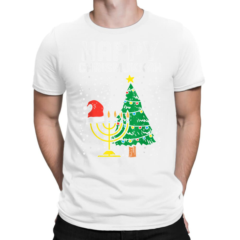 Happy Christmukkah Jewish Christmas Hanukkah Chanukah Gift T-shirt | Artistshot