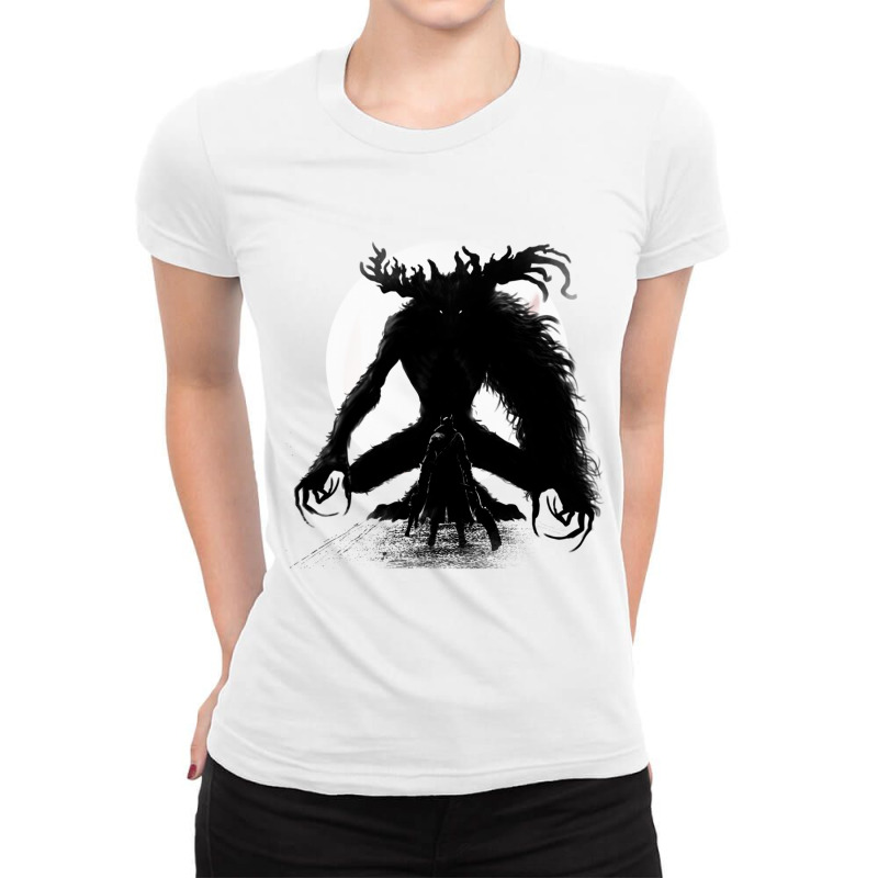 Time To Hunt Ladies Fitted T-Shirt by CAROLEEGRAY | Artistshot