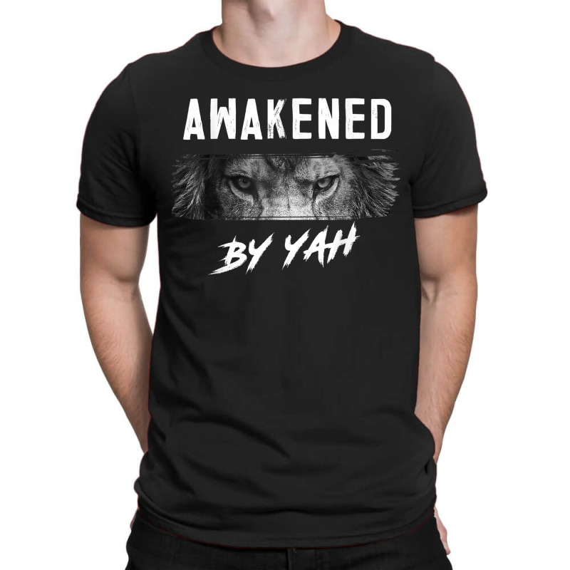 Awakened By Yah Hebrew Israelite Lion Of Judah Jewish T-shirt | Artistshot