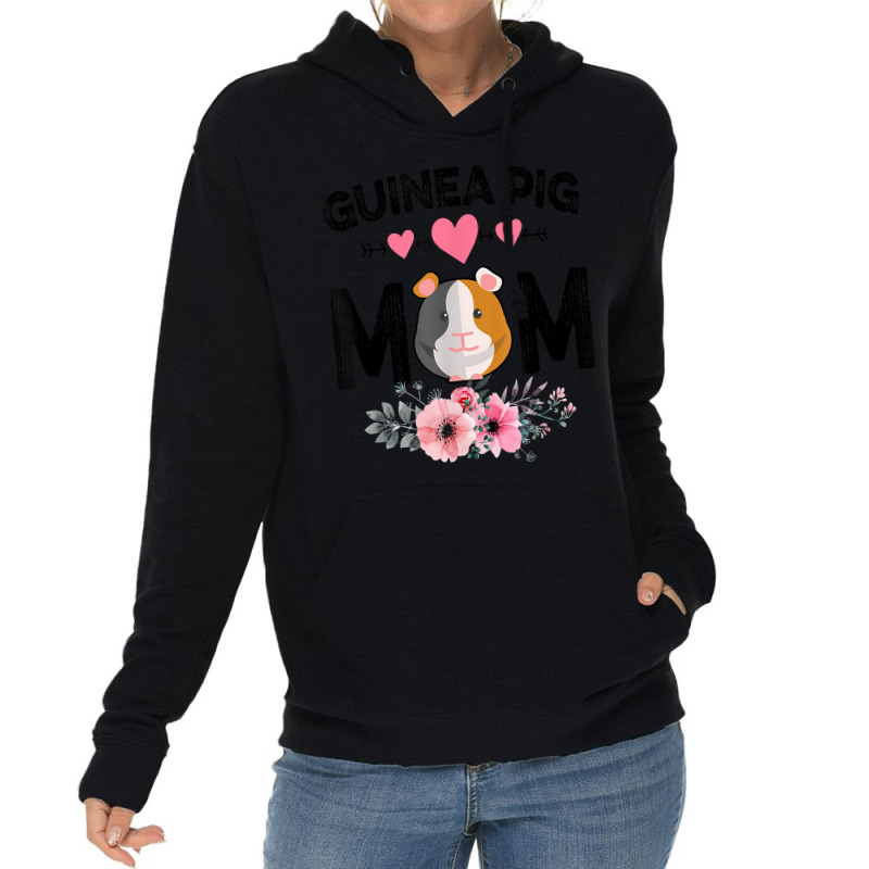 Guinea Pig Mom Shirt  Costume Gift Clothing Accessories 161 Lightweight Hoodie | Artistshot