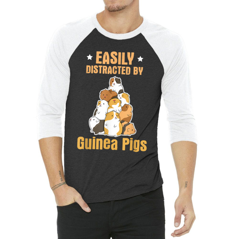 Guinea Pig Quote For A Guinea Lover 3/4 Sleeve Shirt | Artistshot