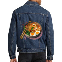 Japanses Ramen Noodles Bowl Bucket Hat Men Denim Jacket | Artistshot