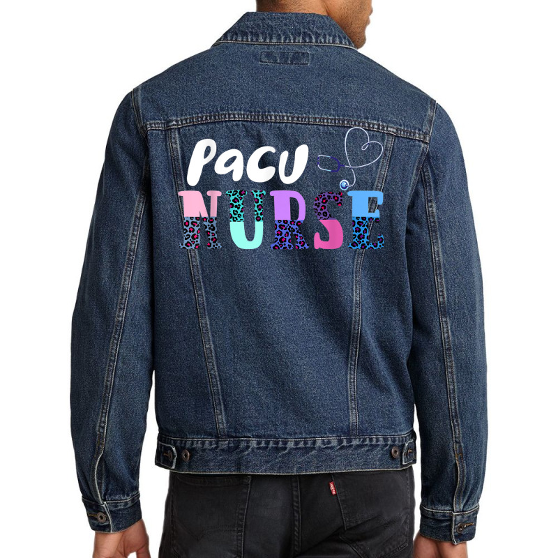 Cute Post Anesthesia Care Unit Pacu Nurse Pacu Nurse Crew Men Denim Jacket | Artistshot