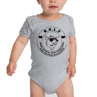 Warrant Officer Liberation Front (w.o.l.f.) Cw2 Cw3 Cw4 Cw5 Raglan Bas Baby Bodysuit | Artistshot