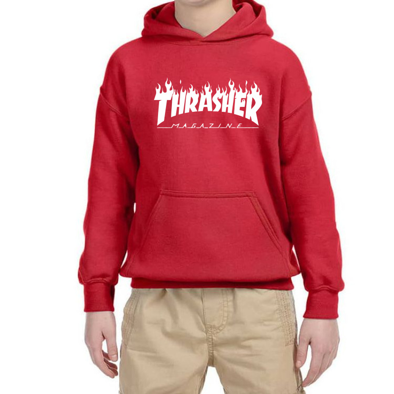 Thrasher youth store hoodie