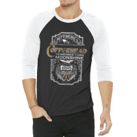 Men_s Crew Neck T-shirt Steve Earle Inspired Copperhead Road Cotton Ca 3/4 Sleeve Shirt | Artistshot