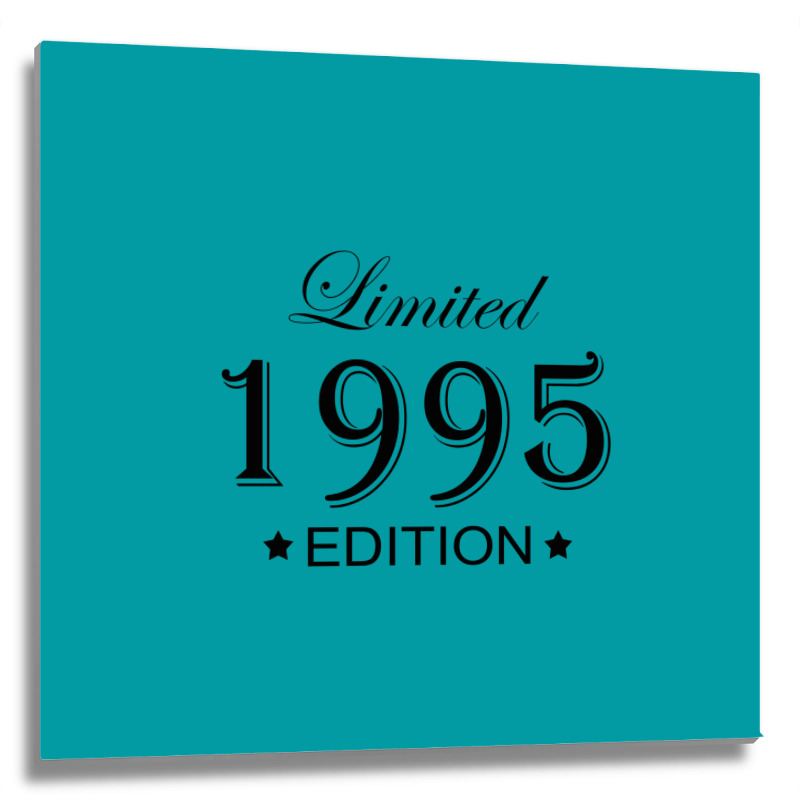 Limited Edition 1995 Metal Print Square | Artistshot