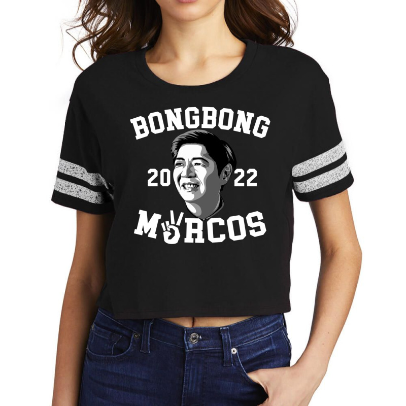 Bbm 2022 Peace Red Solid President Bong Bong Marcos Sweatshirt Scorecard Crop Tee by cm-arts | Artistshot