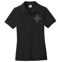 Bf-109 World War 2 German Luftwaffe Aircraft Vintage Design Ladies Polo Shirt | Artistshot