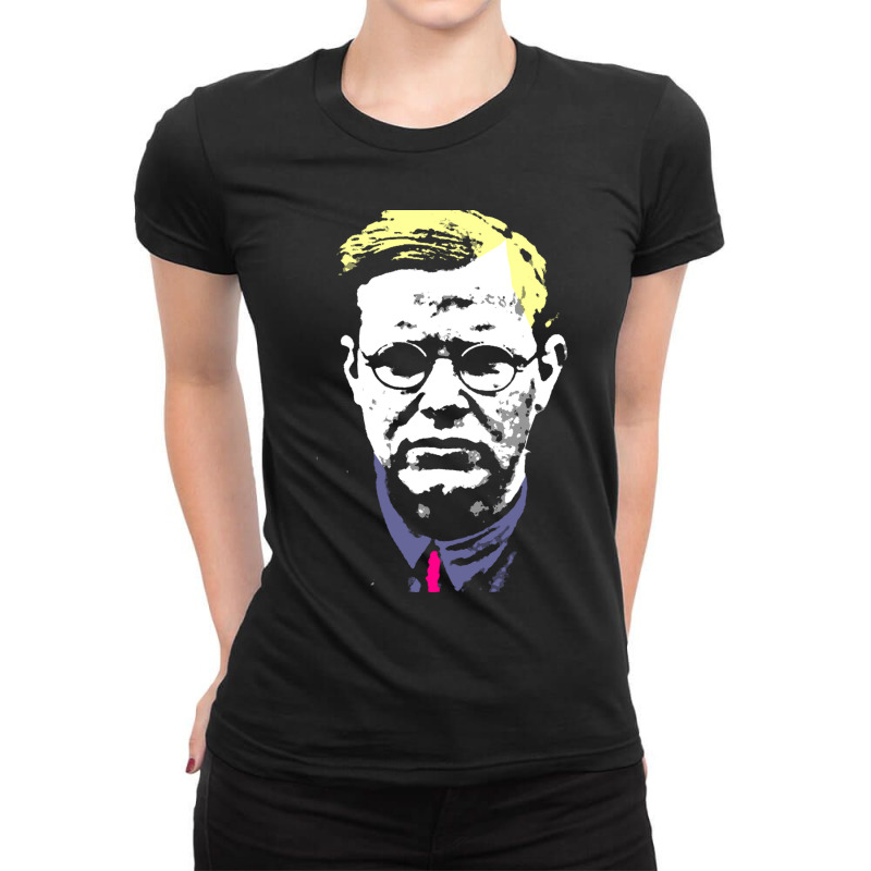 Dietrich Bonhoeffer Ladies Fitted T-Shirt by cm-arts | Artistshot