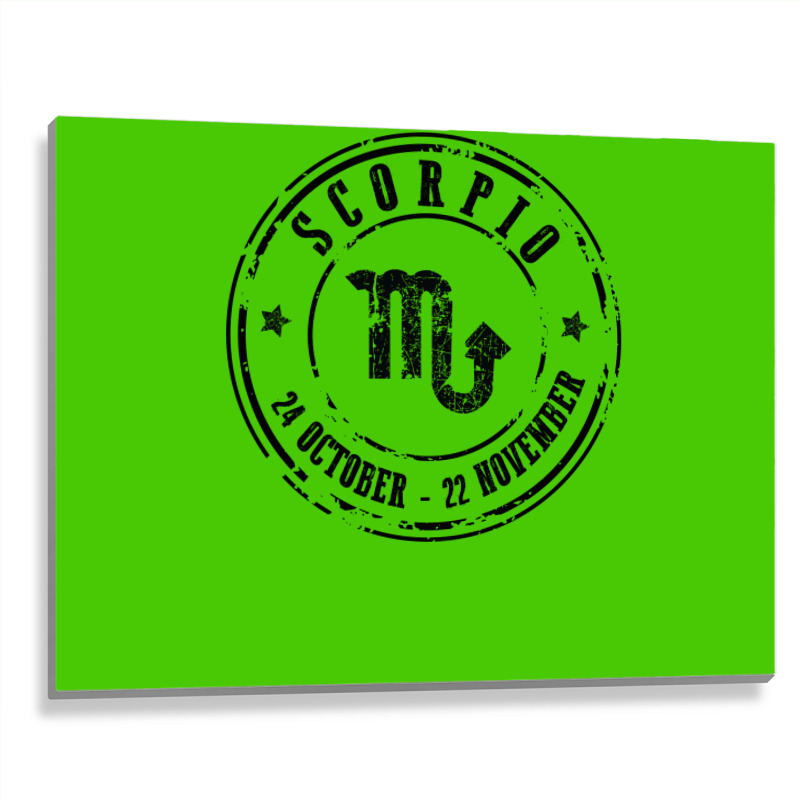 Scorpio Metal Print Horizontal | Artistshot