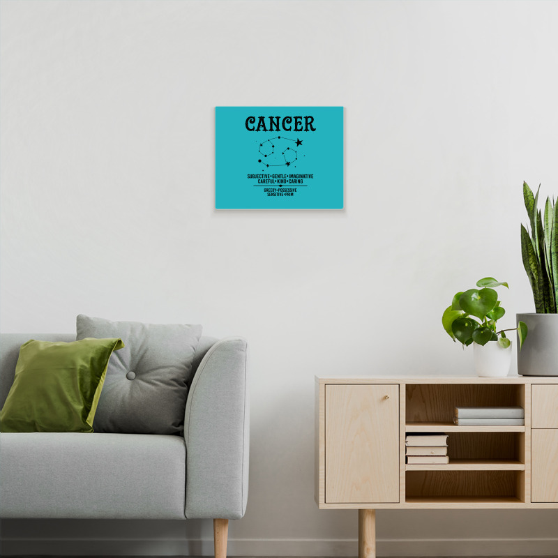 Cancer Zodiac Sign Metal Print Horizontal | Artistshot