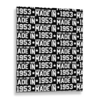 Made In 1953 Aged Like A Fine Wine Metal Print Vertical | Artistshot