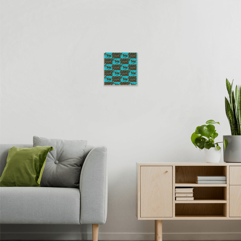 Dawg Pound Metal Print Square | Artistshot