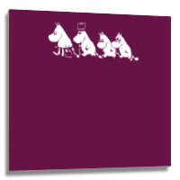 Moomin Moomin Camden Tove Janson Metal Print Square | Artistshot