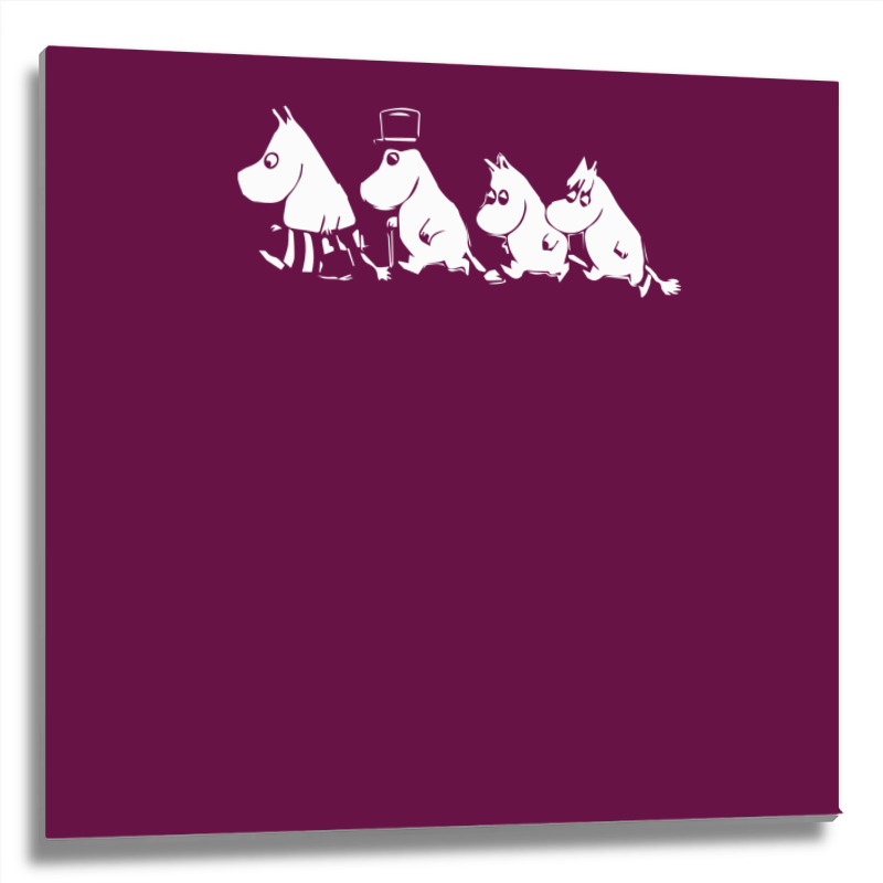 Moomin Moomin Camden Tove Janson Metal Print Square | Artistshot