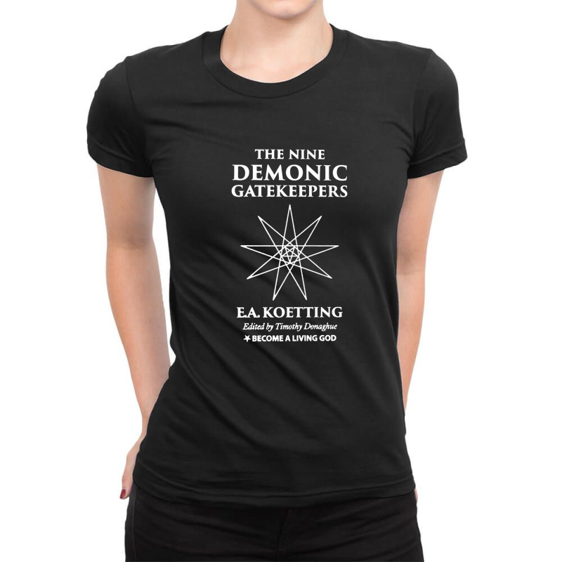 The Nine Demonic Gatekeepers, The Nine, Demonic, Gatekeepers, The Nine Ladies Fitted T-Shirt by SHOPPERW2 | Artistshot