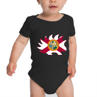 Florida Porcupine Baby Bodysuit | Artistshot